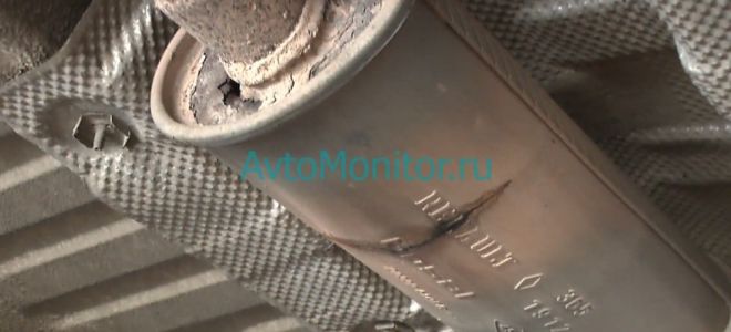 Глушитель для Renault Logan