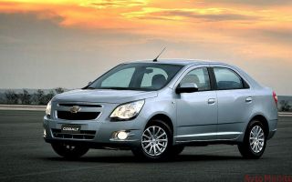 Цвета кузова Chevrolet Cobalt 2013 года