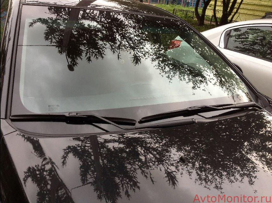 Внешний вид дворников на автомобиле