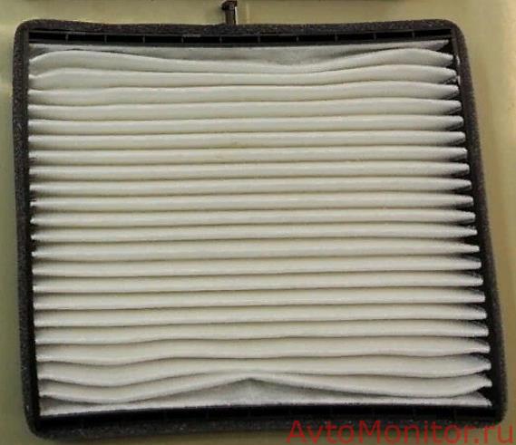 Внешний вид салонного фильтра Лачетти