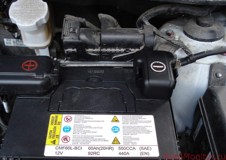 Внешний вид АКБ Спортейдж 2