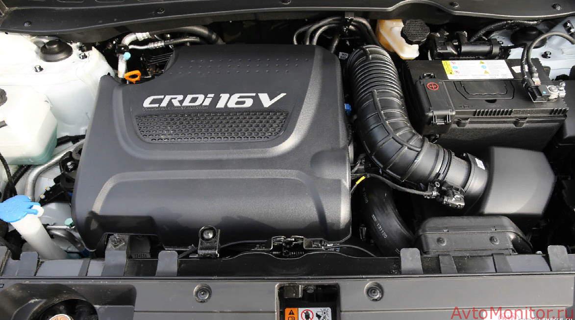 Расположение АКБ Киа Спортэйдж