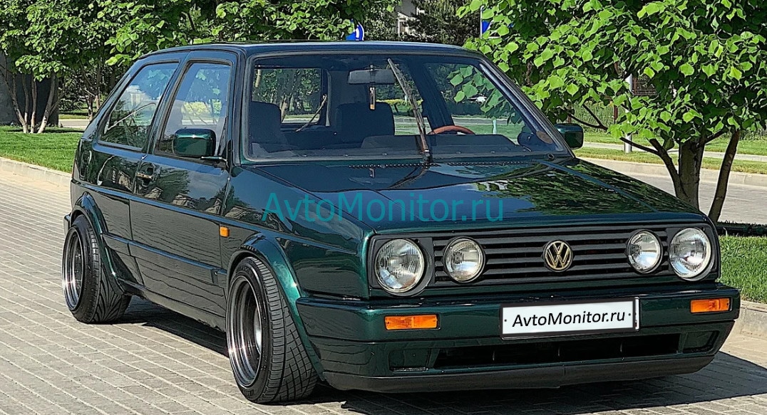 Внешний вид VW Golf 2