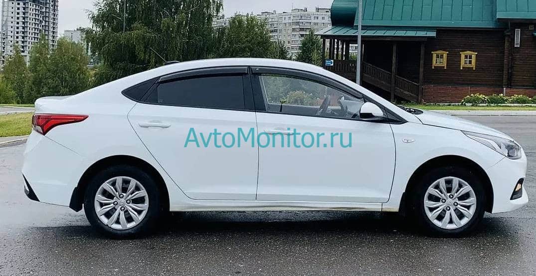 Внешний вид колес на Хендай Солярис