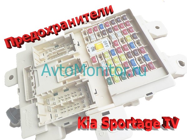 Предохранители Kia Sportage 4
